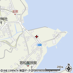 熊本県上天草市大矢野町登立542周辺の地図
