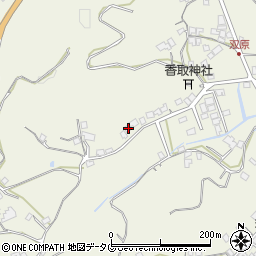 熊本県上天草市大矢野町登立1136-1周辺の地図