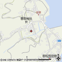 熊本県上天草市大矢野町登立1216-23周辺の地図