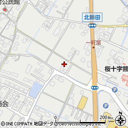 熊本県宇城市小川町北新田50周辺の地図