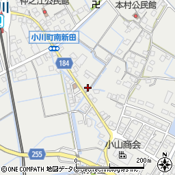 熊本県宇城市小川町北新田576周辺の地図