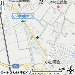 熊本県宇城市小川町北新田576周辺の地図