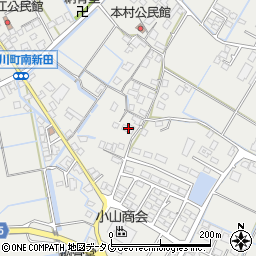 熊本県宇城市小川町北新田541周辺の地図