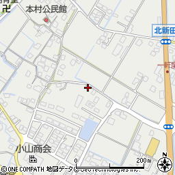 熊本県宇城市小川町北新田537周辺の地図