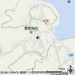 熊本県上天草市大矢野町登立1216-6周辺の地図