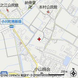 熊本県宇城市小川町北新田551周辺の地図