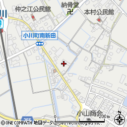 熊本県宇城市小川町北新田573周辺の地図