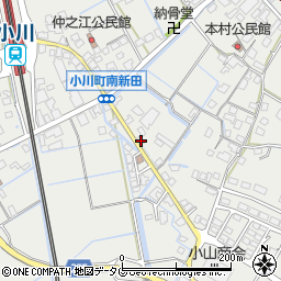 熊本県宇城市小川町北新田561周辺の地図