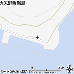 熊本県上天草市大矢野町湯島554周辺の地図