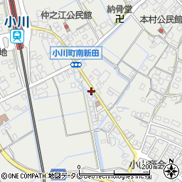 熊本県宇城市小川町北新田562周辺の地図