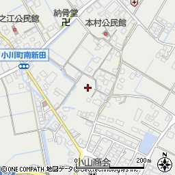 熊本県宇城市小川町北新田554周辺の地図