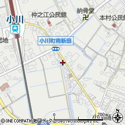 熊本県宇城市小川町北新田562-3周辺の地図