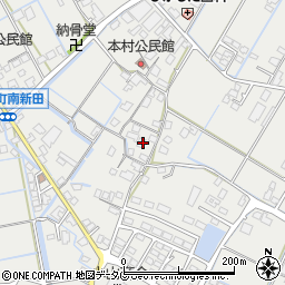 熊本県宇城市小川町北新田535周辺の地図