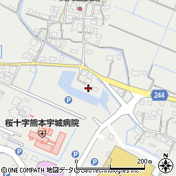 熊本県宇城市小川町北新田91-18周辺の地図