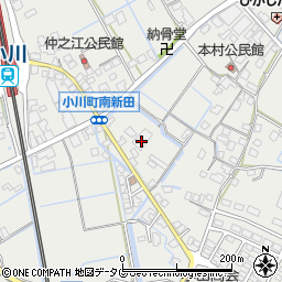 熊本県宇城市小川町北新田577周辺の地図