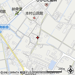 熊本県宇城市小川町北新田536周辺の地図