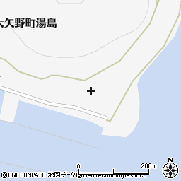 熊本県上天草市大矢野町湯島546-1周辺の地図