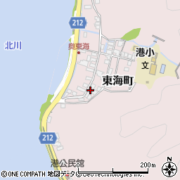 宮崎県延岡市東海町159-30周辺の地図