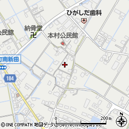 熊本県宇城市小川町北新田605周辺の地図