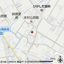 熊本県宇城市小川町北新田605周辺の地図