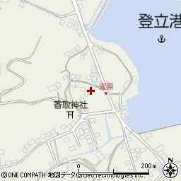 熊本県上天草市大矢野町登立1262-4周辺の地図
