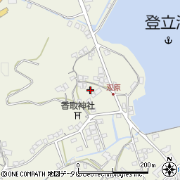 熊本県上天草市大矢野町登立1262-1周辺の地図