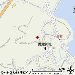 熊本県上天草市大矢野町登立1274周辺の地図