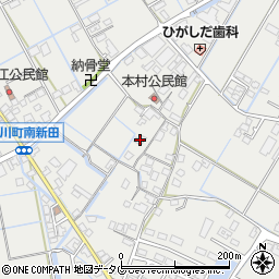 熊本県宇城市小川町北新田583周辺の地図