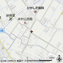 熊本県宇城市小川町北新田502周辺の地図