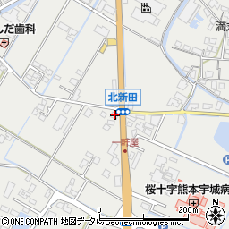 熊本県宇城市小川町北新田63-33周辺の地図