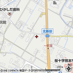 熊本県宇城市小川町北新田63-15周辺の地図