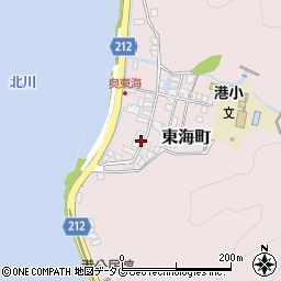 宮崎県延岡市東海町159-4周辺の地図
