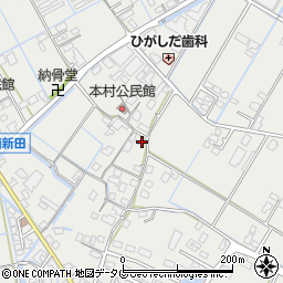 熊本県宇城市小川町北新田612周辺の地図