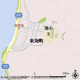 宮崎県延岡市東海町170-2周辺の地図