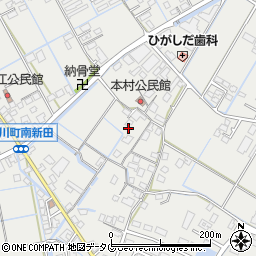 熊本県宇城市小川町北新田600周辺の地図