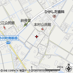 熊本県宇城市小川町北新田586周辺の地図