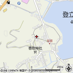 熊本県上天草市大矢野町登立1343周辺の地図