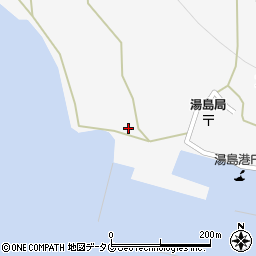熊本県上天草市大矢野町湯島697周辺の地図