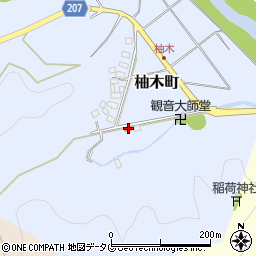 柚木公民館周辺の地図