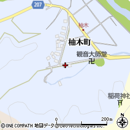 柚木公民館周辺の地図