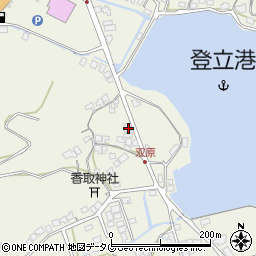熊本県上天草市大矢野町登立1378-3周辺の地図