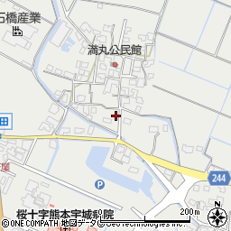 熊本県宇城市小川町北新田109周辺の地図
