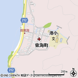 宮崎県延岡市東海町163周辺の地図