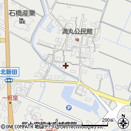 熊本県宇城市小川町北新田106周辺の地図