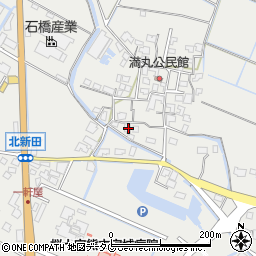 熊本県宇城市小川町北新田105周辺の地図