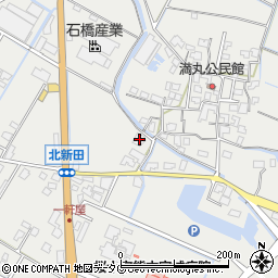 熊本県宇城市小川町北新田419周辺の地図