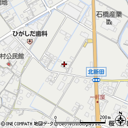 熊本県宇城市小川町北新田425-2周辺の地図