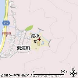 宮崎県延岡市東海町181周辺の地図