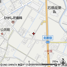 熊本県宇城市小川町北新田427周辺の地図
