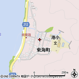 宮崎県延岡市東海町160-1周辺の地図